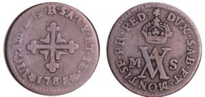 France - Savoie - Victor Amédée III - 1/2 soldo 1781 (Turin) France - Savoie - Victor Amédée III - 1/2 soldo 1781 (Turin)