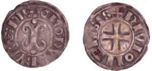 France - Bourgogne - Eudes II - Denier France - Bourgogne - Eudes II - Denier