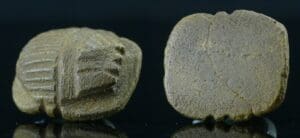 Egypte - Basse époque - Scarabée en pierre - 633-332 av. J.-C. (26ème-30ème dynastie)