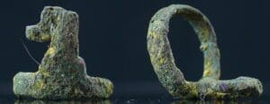 Romain - Clef en bronze - 300 / 500 ap. J.-C.