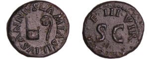 Octave Auguste - Quadran - Famille AELIA (9, Rome)