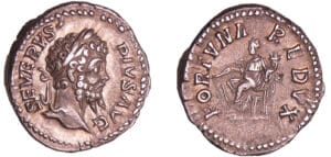 Septime Sévère - Denier (203, Rome) - La Fortune Septime Sévère - Denier (203, Rome) - La Fortune