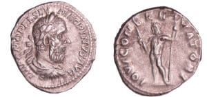 Macrin - Denier (217, Rome) - Jupiter