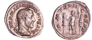 Maximin 1er - Denier (236, Rome)