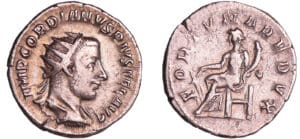 Gordien III - Antoninien (243-244, Antioche) - La Fortune assise