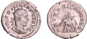 Philippe 1er - Antoninien (247, Rome) - Eléphant