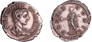 Géta - Denier (208, Rome) Géta - Denier (208, Rome)
