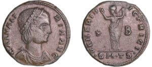 Galeria Valéria - Follis (308-310, Théssalonique) - Vénus Galeria Valéria - Follis (308-310, Théssalonique) - Vénus