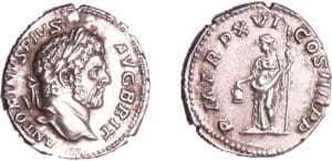 Caracalla - Denier (213, Rome) Caracalla - Denier (213, Rome)