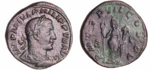 Philippe 1er - Sesterce (246, Rome) - La Félicité