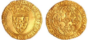 France - Charles VI (1380-1422) - Ecu d'or à la couronne - 1ère émission