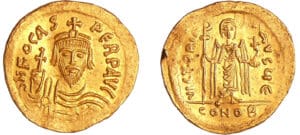 Focas - Solidus (602-610, Constantinople)