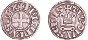 France - Philippe IV (1285-1314) - Denier tournois à l'O rond