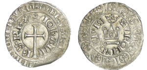 France - Jean II le Bon (1350-1364) - Gros à la queue - 2ème émission 17 août 1355