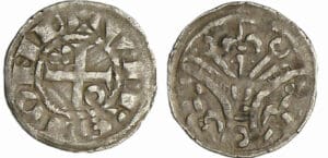 France - Berri - Seigneurie de Vierzon - Hervé Ier - Denier