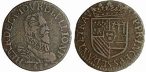France - Champagne - Henri de la Tour - Liard 1614 France - Champagne - Henri de la Tour - Liard 1614
