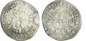 France - Charles V (1364-1380) - Blanc au K - (20 avril 1365)