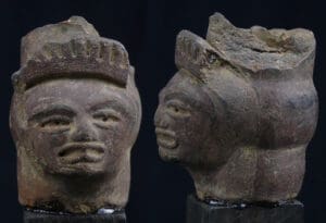 Précolombien - Elément en terre cuite - 400 / 800 ap.J.-C.