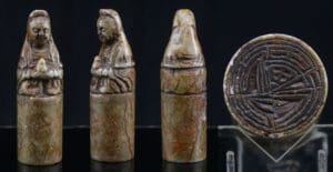 Asie - Cachet en pierre - 18ème / 20ème siècle