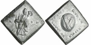 Mérau en étain - Lille ! - 1742 Mérau en étain - Lille ! - 1742