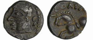 France - Leuques - Denier SOLIMA/COLIMA (60-40 av. J.-C.) France - Leuques - Denier SOLIMA/COLIMA (60-40 av. J.-C.)