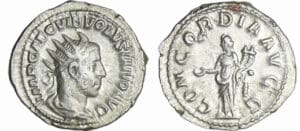 Volusien - Antoninien (251, Milan) - La Concorde