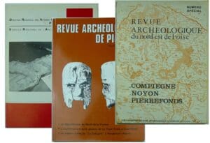 Lot de 25 ouvrages sur l'archéologie de l'Oise et la Picardie