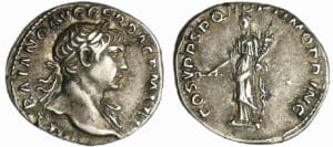 Trajan - Denier (108, Rome) - L'Equité