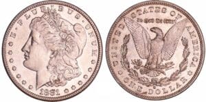Etats-Unis - Dollar Morgan 1881 S (San-Francisco)