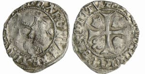 France - Charles VIII (1483-1498) - Liard au dauphin - 2ème émission - Dijon