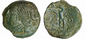 France - Bituriges-Cubes - Bronze VANDIINOS (60-40 av. J.-C.) France - Bituriges-Cubes - Bronze VANDIINOS (60-40 av. J.-C.)