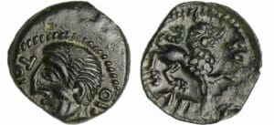 France - Carnutes - Bronze TOVTOBOCIO ATEPILOS (60-40 av. J.-C.) France - Carnutes - Bronze TOVTOBOCIO ATEPILOS (60-40 av. J.-C.)