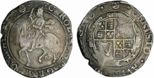 Angleterre - Charles Ier (1625-1649) - Halcrown, Group IV