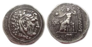 TRAOS - Alexandria - Alexandre III Tétradrachme (189-180 av. J.-C.)