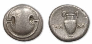 BEOTIE - Thebes - Statère (379-338 av. J.-C.)