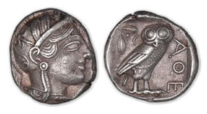 ATTIQUE - Athènes - Tétradrachme (449-413 av. J.-C.).