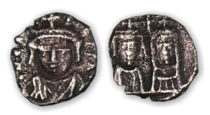 Héraclius - 1/4 de silique (610-641, Carthage).