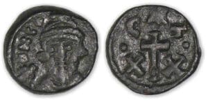 Constans II - Demi-follis 4e émi. (668-685, Carthage)