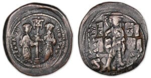 Constantin X - Follis (1054-1067, Constantinople) Constantin X - Follis (1054-1067, Constantinople)