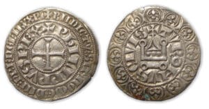 Philippe IV - Gros tournois à l'O rond Var