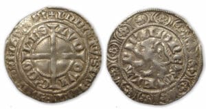 Flandres - Louis 1er de Crécy Gros d'argent