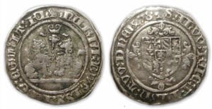 Flandres - MARIE DE BOURGOGNE double briquet 1478