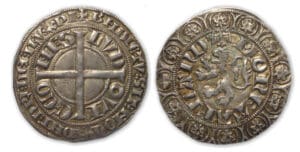 Flandres - Louis 1er de Crécy Gros d'argent