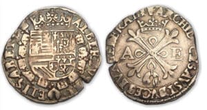 Flandres - Albert et Isabelle Quart de patacon