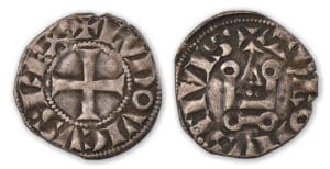 Louis IX (Saint Louis) - Denier tournois.