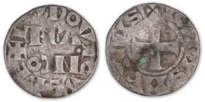 Louis VII - Denier de Paris 2e type