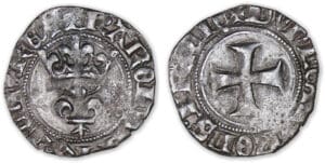 Charles VI - Double tournois Niquet (Paris)