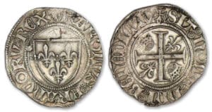 Charles VI - Blanc guénar (Paris)