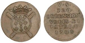 Siège de Lille - 5 sols Boufflers 1708 Siège de Lille - 5 sols Boufflers 1708