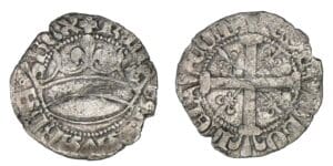 Comté d'Evreux - Charles le Mauvais - Sol coronat Comté d'Evreux - Charles le Mauvais - Sol coronat